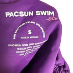PacSun  Eco Purple Rita Tie Back Ruched One Piece Swimsuit Size Small Photo 7