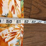 Amazon Kilig  yellow floral smocked midi dress small Photo 7