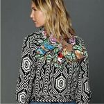 Free People FP New Romantics Native Whisper Embroidered Jacket Size XS Photo 1