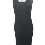 ZARA  Black Knit Sleeveless Cami Camisole Pullover Tank Bodycon Maxi Dress Size M Photo 0