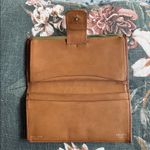 CELINE  Vintage Triomphe Tan and Brown Logo Wallet Photo 2