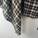 Knox Rose Women's Black Plaid Open Layered Light Jacket - Size XS - NWT Photo 3