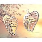 Sometimes I Whisper Miss You Necklace Rose Gold Color Loved One Beloved Pet New Photo 5