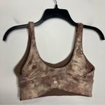 Lululemon align reversible yoga bra metallic shimmery and brown women’s size 8 Photo 4