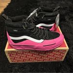 Vans  sk8-hi top MTE black pink waterproof insulated lace up shoes sneakers sz 8 Photo 9