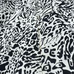 Anne Carson 100% Linen Leopard Print Full Zip Lightweight Jacket Size 1X Photo 2