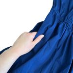 J.Crew Navy Blue Poplin Halter Photo 4