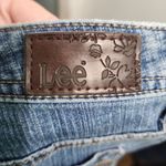 Lee Jeans Womens Blue Midrise Bootcut Slender Secret Fit Classic Denim Everyday Photo 6