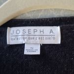 Joseph A  Cardigan Womens Size Small Black Button Front Sequin Long Sleeve Photo 1