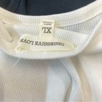 Love White Red Crop Fitted Tank Top Size XL Photo 2