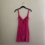 Aym Studio Island mini dress with shorts in Perfect Pink Size M Photo 3