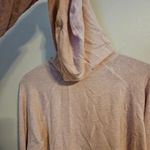Reebok  Hoodie Sweatshirt Casual Pink Marled Casual Athleisure Athletic Lounge Photo 3