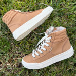 Roxy  Rae Mid Tan Sneakers Size 6 Photo 0