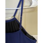 MAGICSUIT Womens Parker Swimsuit Dress Sz 22W One Piece Indigo Gold Detailing Blue Photo 12