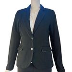 Love Tree Black Blazer Women’s Size Small Tailored Fitted Cinched Jacket Photo 0
