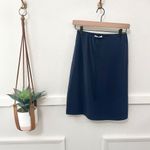 Alex Mill Silk Slip Skirt Navy Women’s Size XS NWT Luxe Minimal Blue Photo 1