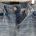 White House | Black Market Womens 6 Jeans Girlfriend Mid-Rise Floral Embroidery Photo 7