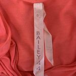 Bailey 44 Women's Blouse Top Small Silk Sleeveless Lined Coral Photo 4