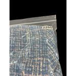 Talbots Women’s 14 Blue Tweed Button Up Blazer Jacket Lined Gold Buttons Bouclé Photo 12