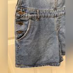 Boom Boom Jeans Women’s Blue Denim Overalls size large Photo 4