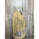 Willi Smith  Beige Cropped Ruffle Collar Jacket Size 8 Photo 7