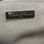 Oatmeal Faux Leather Crossbody Bag Gray Size OS Photo 3