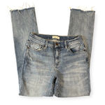 Oliver Logan Women's Distressed Straight Leg Blue Jeans Photo 0