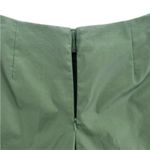 Kate Spade Saturday Green Coated High Waist Zipper Shorts 6 EUC Photo 2