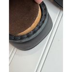 Naot Leather Mary Jane Clog Sandals Black Slip Photo 4