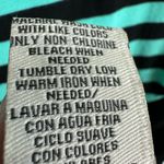 ECI Green Black Striped 3/4 Sleeve Ruched Asymmetrical Pullover Stretch Top Sz M Photo 5