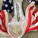 Arizona Jeans Blue White Stars Tie Bikini Bottom Photo 2