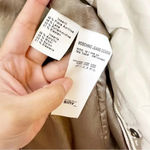 Moschino JEANS Beige Taupe Puffer Utility Jacket Size 6 Photo 6