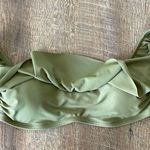 Hollister  Bikini Top Vacation Beach Swim Beach Olive Off Shoulder Photo 6