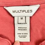 Multiples NWT  Missy Wild Side Dusty Rose Tunic Medium Photo 8
