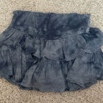 The Impeccable Pig Blue Tye Dye Ruffled Skort Photo 0