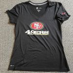 Nike DriFit San Francisco 49ers V-Neck Tee Medium Photo 0
