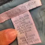 Rebecca Taylor  Wool Gray Taupe A-Line Skirt with Floral Lace Hem Size 2 XS Photo 6