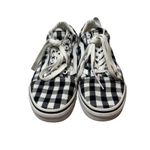 Vans  Old Skool Gingham Black White Low Top Casual Sneakers Women US 8‎ Grunge Photo 1