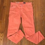 AG Adriano Goldschmied Adriano Goldschmied The Stilt Roll-up Cigarette Roll-up coral size 28 Photo 0