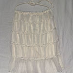 Cream skirt set White Size M Photo 0