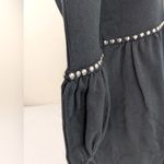 Kenar  Black Bell Sleeve Sweater with Stud
Embellishments Photo 7