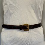 Furla  Genuine Leather Dark Brown Belt Photo 0