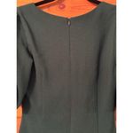 Black Halo  Green puffy sleeve front ruched Green St .Patricks dress 0 Photo 7