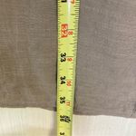 Luxology  Women's Dress Sz S Tan Khaki Beaded Neck Lightweight Mini Photo 6