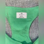 Cozi Green Women's Sports Bra Cotton Blend NWT size M Photo 2