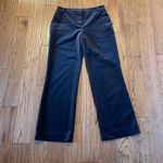 St. John Collection brown velvet wide leg trouser pant 4 Photo 1