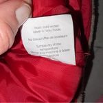 Vintage Inuk Red Vancouver Indigenous Embroidered Fleece Trim Vest size Small Photo 8