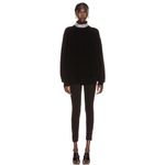 Alexander Wang Crystal Turtleneck Turtleneck Pullover Sweater Black Photo 7