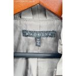Baccini  Gray Women's‎ Faux Leather Jacket - Size Medium Photo 1