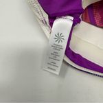Athleta  Pink and Purple Stripe Bikini Top XS Photo 4